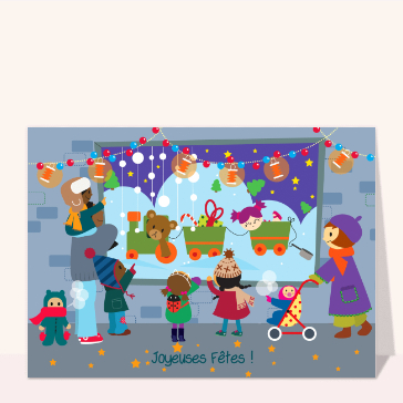 Noël : Vitrine de Noël