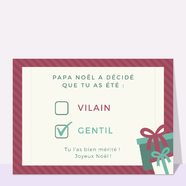 Certificat de l`enfant sage