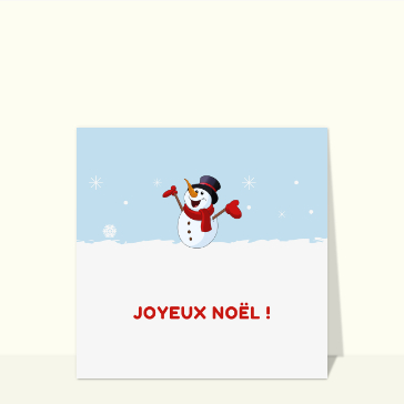 Noël : Joyeux Noël enneigé et enthousiaste
