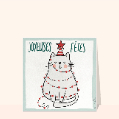 Cartes de Noël enfants pour votre texte