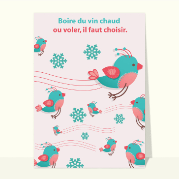 Boire du vin chaud ou voler