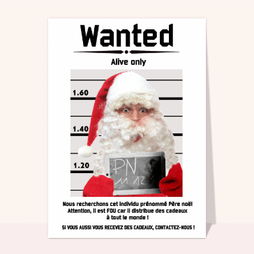 Père Noël wanted