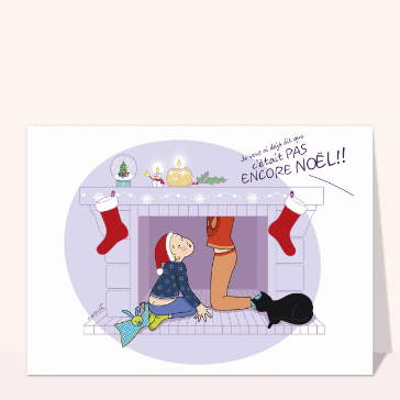 Le père Noël n`est pas prêt