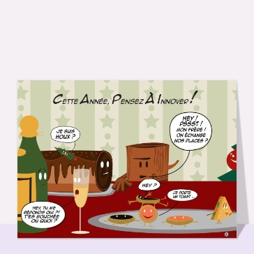 Table de Noël animée