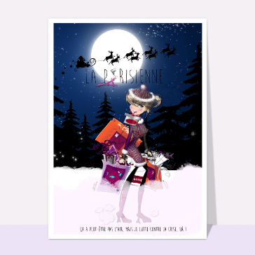 Noël de parisienne
