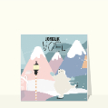 Cartes de Noël humour pour votre texte