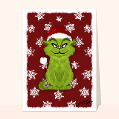 Cartes de Noël humour pour votre texte