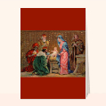 Cartes de Noël religieuses pour votre texte