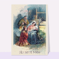 Cartes de Noël religieuses pour votre texte