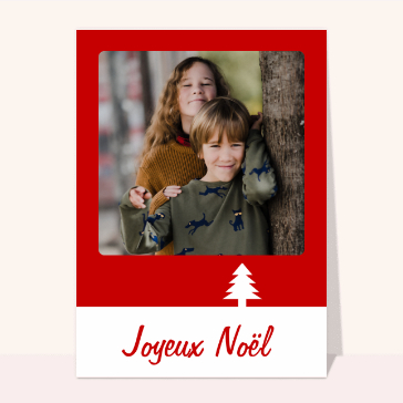 Joyeux Noel silouhette sapin