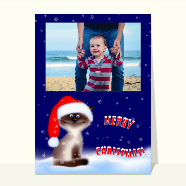 Le tout petit chat Merry Christmas