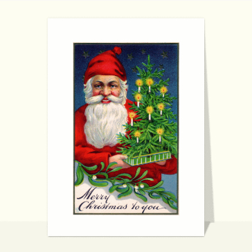 Merry Christmas to you and Santa Claus