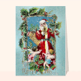 Cartes de Noël en plusieurs langues pour votre texte