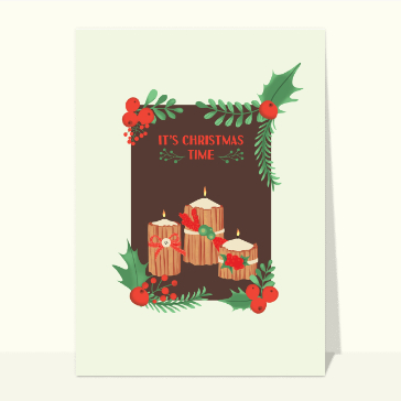 It's Christmas time