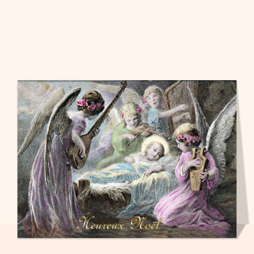 Crèche de Noël ancienne
