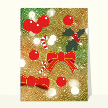 Les noeuds du sapin de Noël