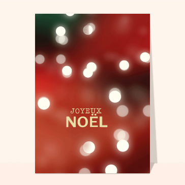 Joyeux Noël les lumières de Noël