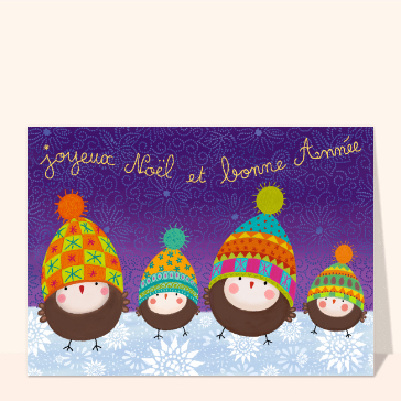 Joyeux Noël des petits oiseaux