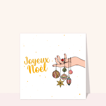 Jolies boules de Noël