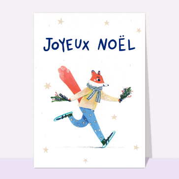 Joyeux Noël et petit renard