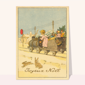 Joyeux Noël dans le petit train