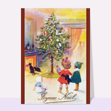 La joie du sapin de Noël