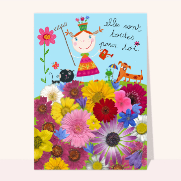 Toutes ces fleurs pour toi