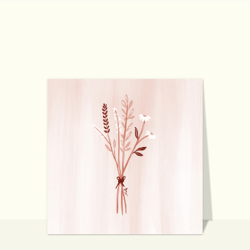 Joli bouquet de fleurs
