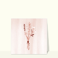 Cartes avec des fleurs pour votre texte