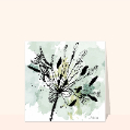 Cartes avec des fleurs pour votre texte