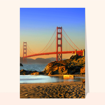 cartes postales de pays : Pont de San Fransisco