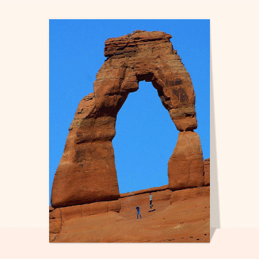 Arche dans l Utah USA
