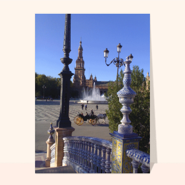Carte postale Espagne : Seville