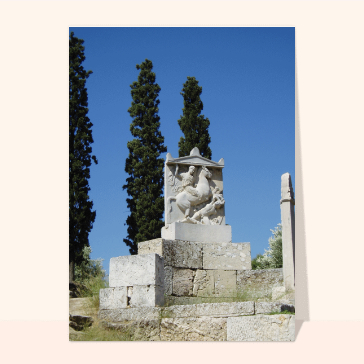 Sculpture en grèce Cartes postales Grèce