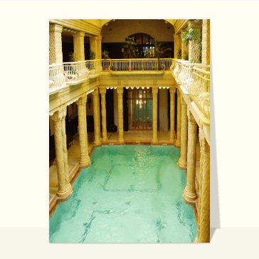 cartes postales de pays : Bains à Budapest