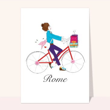 En vélo en Italie