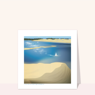 Carte Dune du Pyla - Gironde