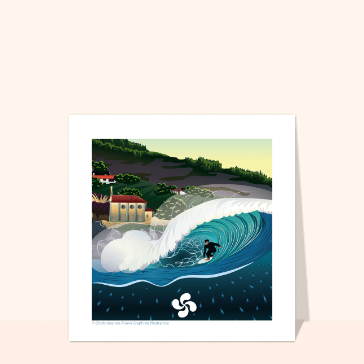 Carte Mundaka - Pays Basque