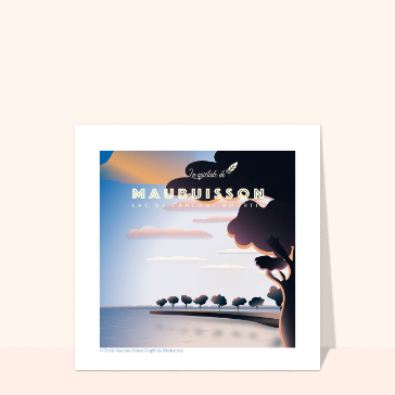Carte Maubuisson - Le Montaut
