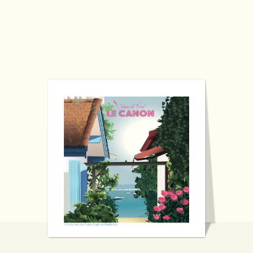 Carte postale France : Village du Canon - Le Ferret