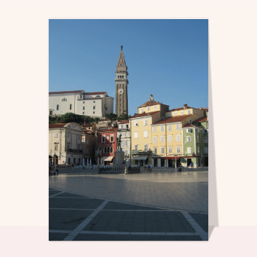 Piran en Slovenie