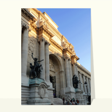 Le grand palais à Paris