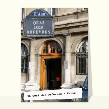 36 quai des Orfèvres à Paris