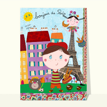Poulbot bonjour Paris