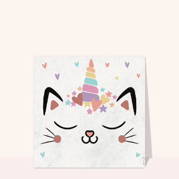 Chat-licorne