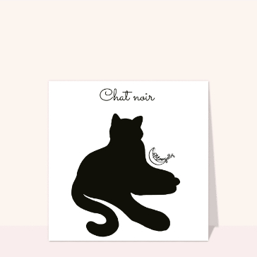 Silhouette de chat