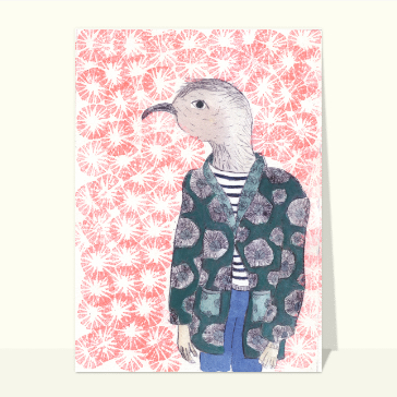 Oiseau pensif