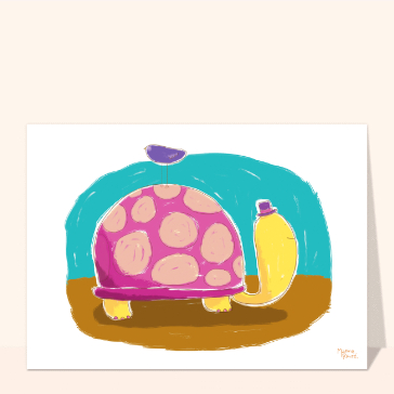 La tortue rose