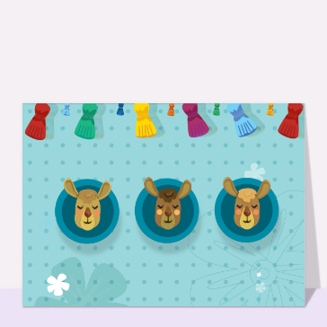 Les trois lamas