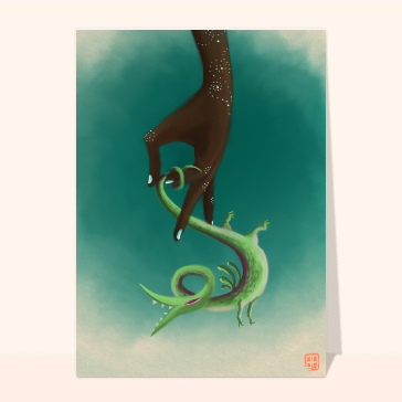 Petit animal fantastique et délicat